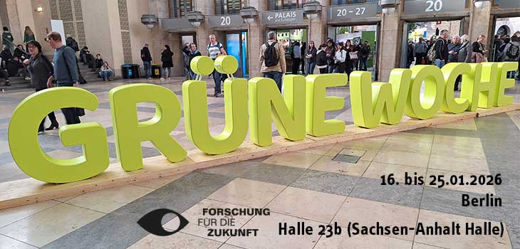 F&E aus Sachsen-Anhalt auf der Grünen Woche 2026
