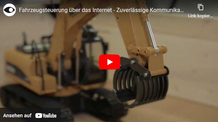 Fahrzeuge steuern über das Internet