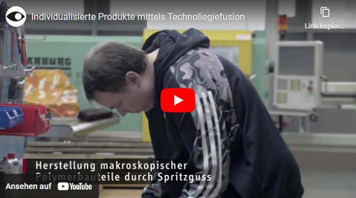 Individualisierte Produkte mittels Technoliegiefusion