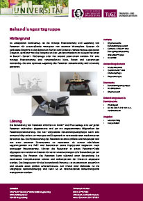 Produktblatt Behandlungssitzgruppe